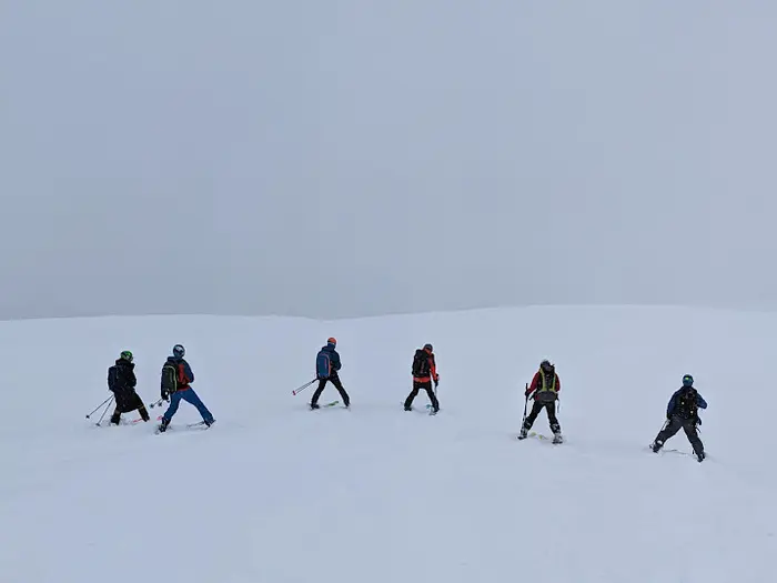 Trénink lavinové záchrany