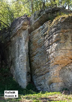 Bažiňák – skály u Harasova
